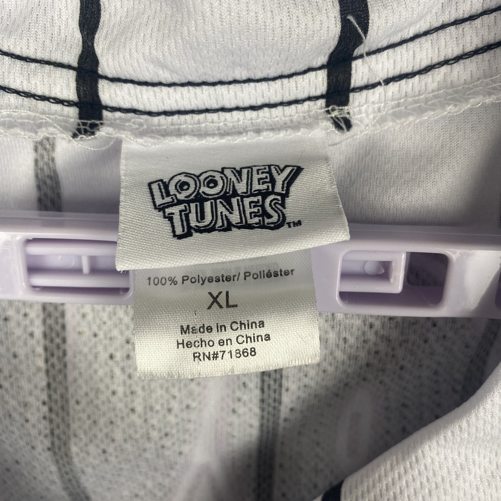 Looney Tunes Baseball Jersey Graphic Print Womens Lola Bunny MLB Shirt Size XL - Picture 6 of 11
